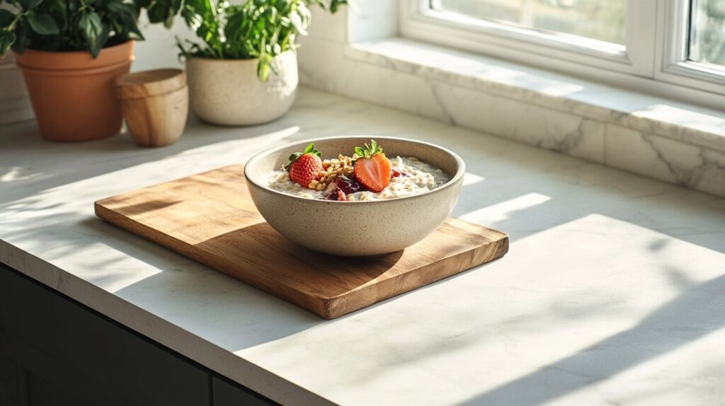 Havermout met Aardbei Ontbijt Recept