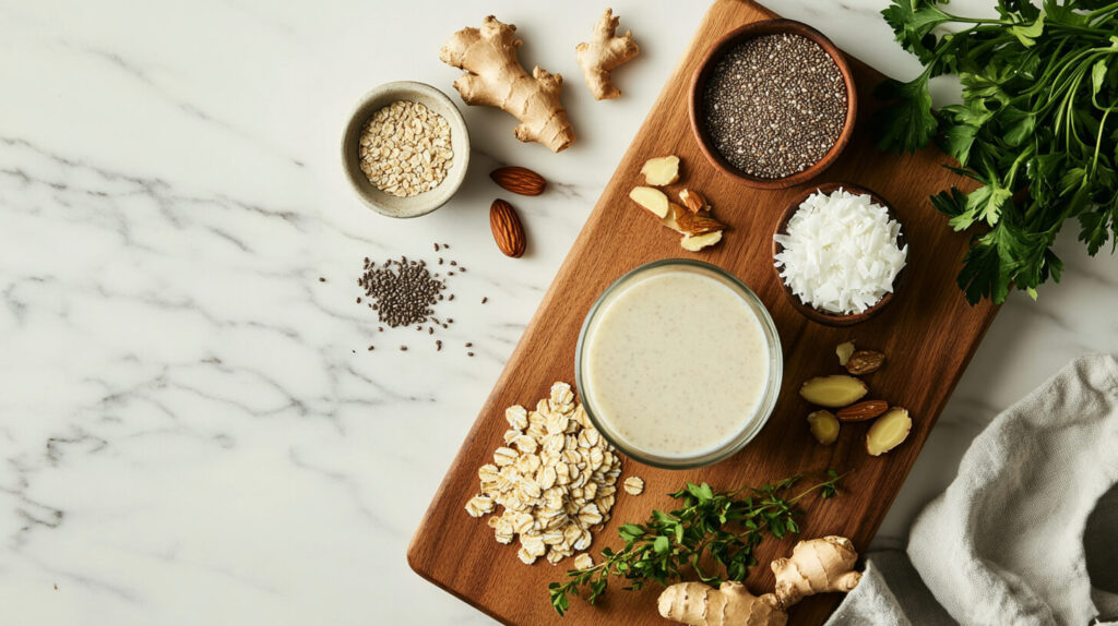 Overnight Oats Kefir Ingredienten