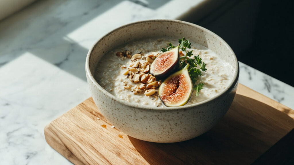 Overnight Oats met Vijg